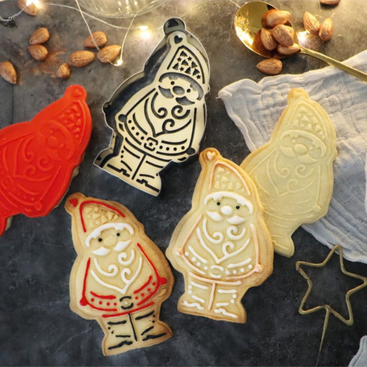 ScrapCooking – Emporte-pièce et embosseur bois Père Noël
