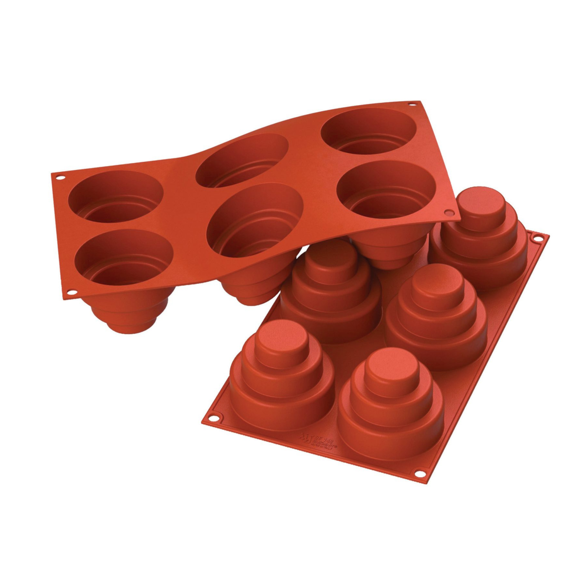 Moule 6 Mini-Wonder Cakes en silicone