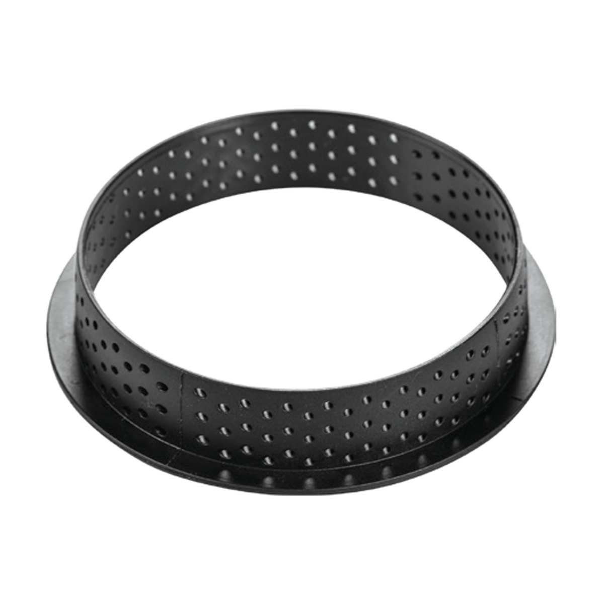 Cercle à tarte perforé rond pour fonds de tartelettes