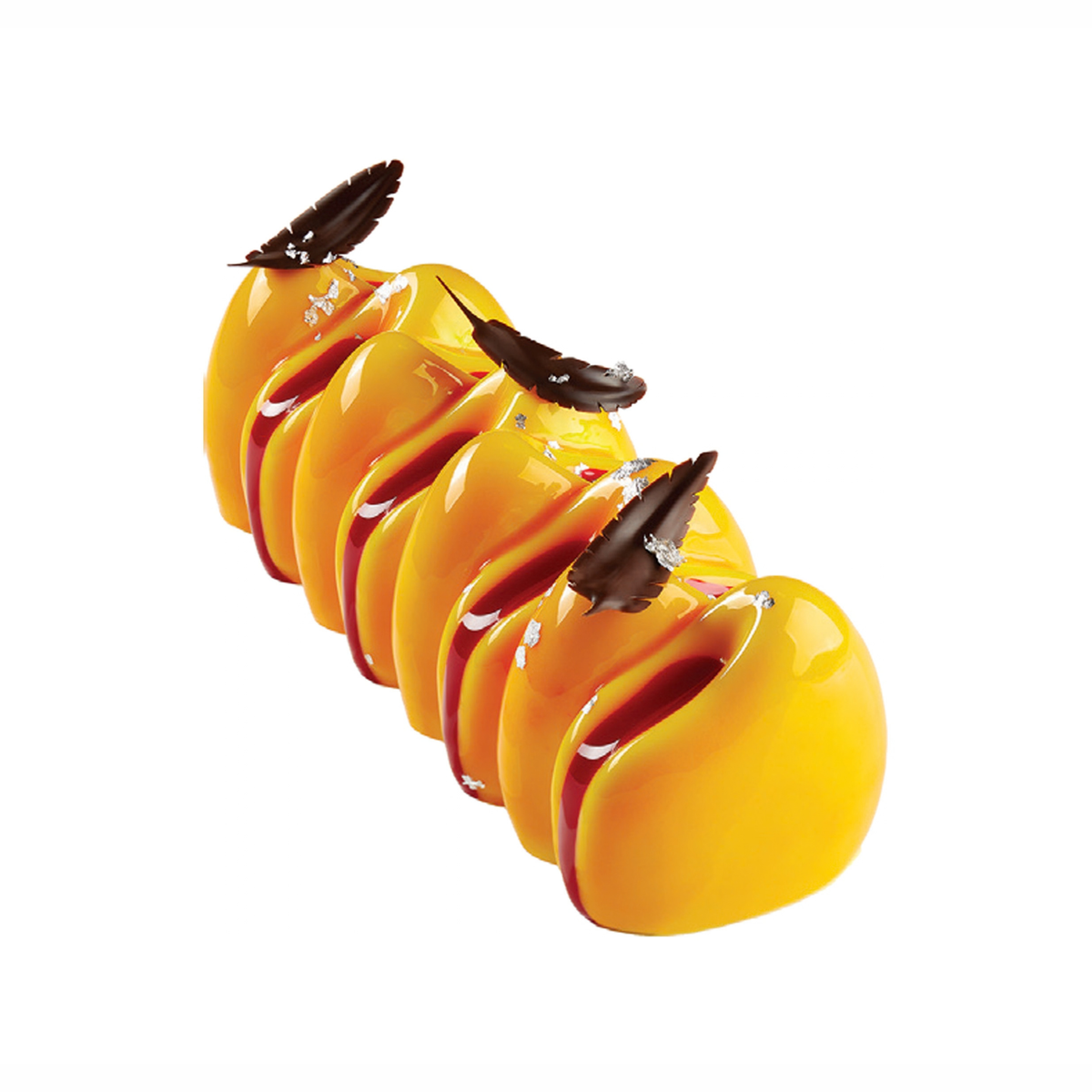  Moule en silicone à Bûche Canyon 1.15 L Pavoni 