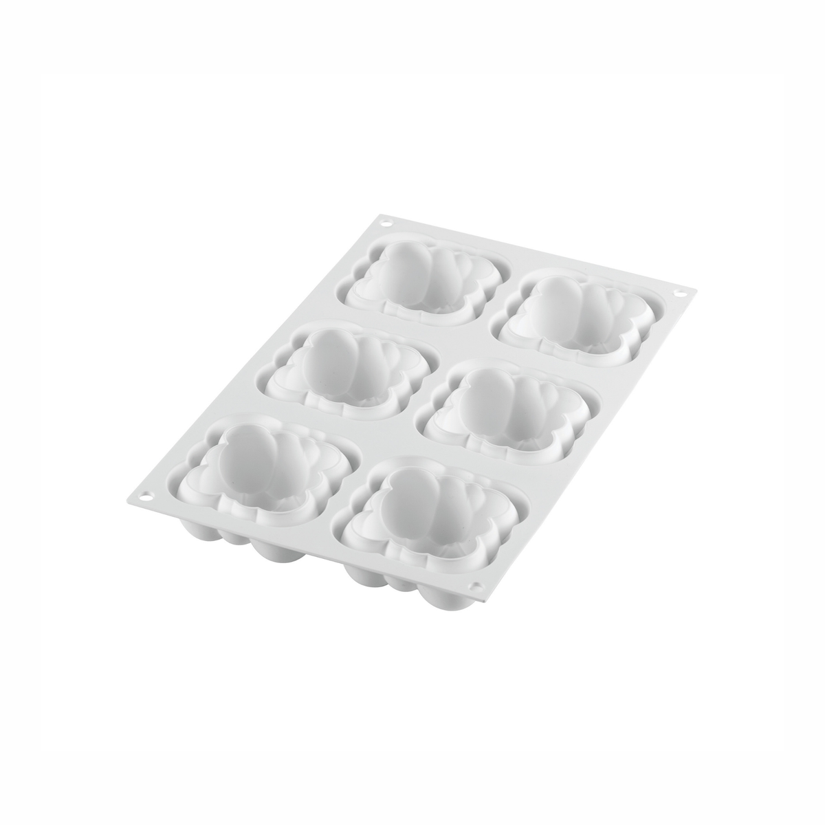 Moule en silicone 6 Nuages Cloud 120 ml Silikomart 