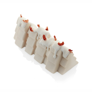 Moule silicone Bûche Noël Forêt  Pavocake 1 L Pavoni 