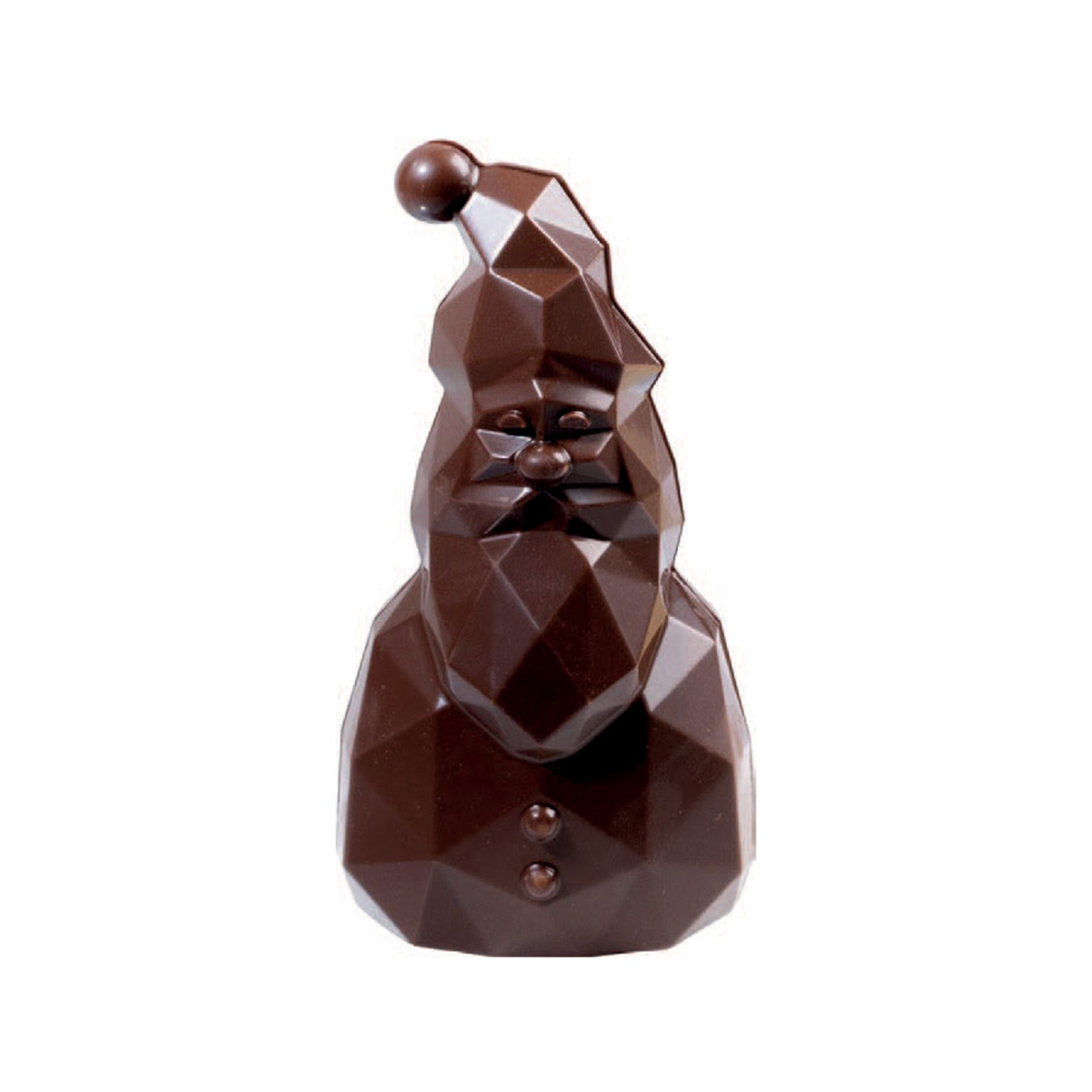  Père Noël Origami en chocolat