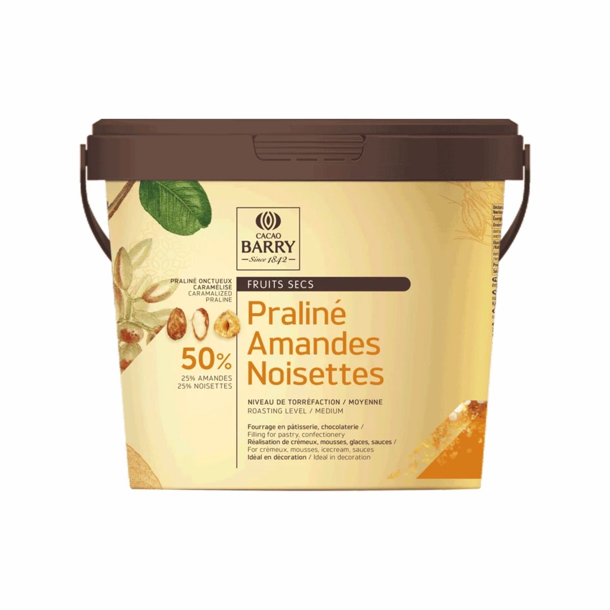 Cacao Barry - Praliné Favorites Amandes Noisettes 1 kg