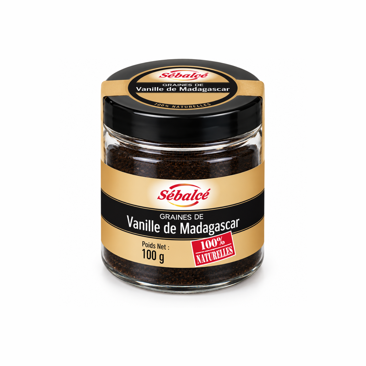 Sébalcé - Graines de Vanille de Madagascar 100 g