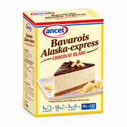 Ancel - Préparation Bavarois Alaska-Express Chocolat Blanc 1 kg