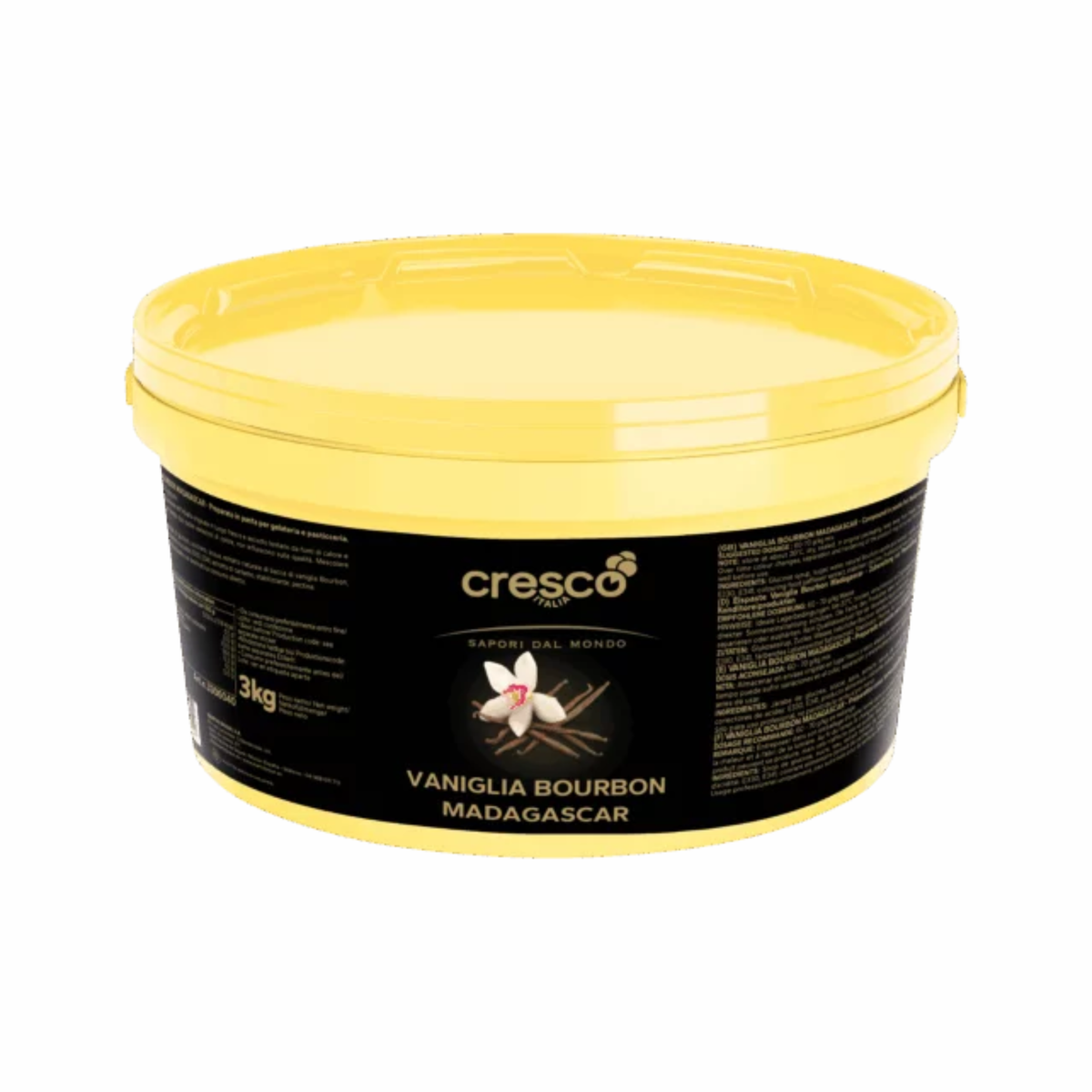 Cresco - Pâte aromatique Vanille Bourbon de Madagascar 3 kg