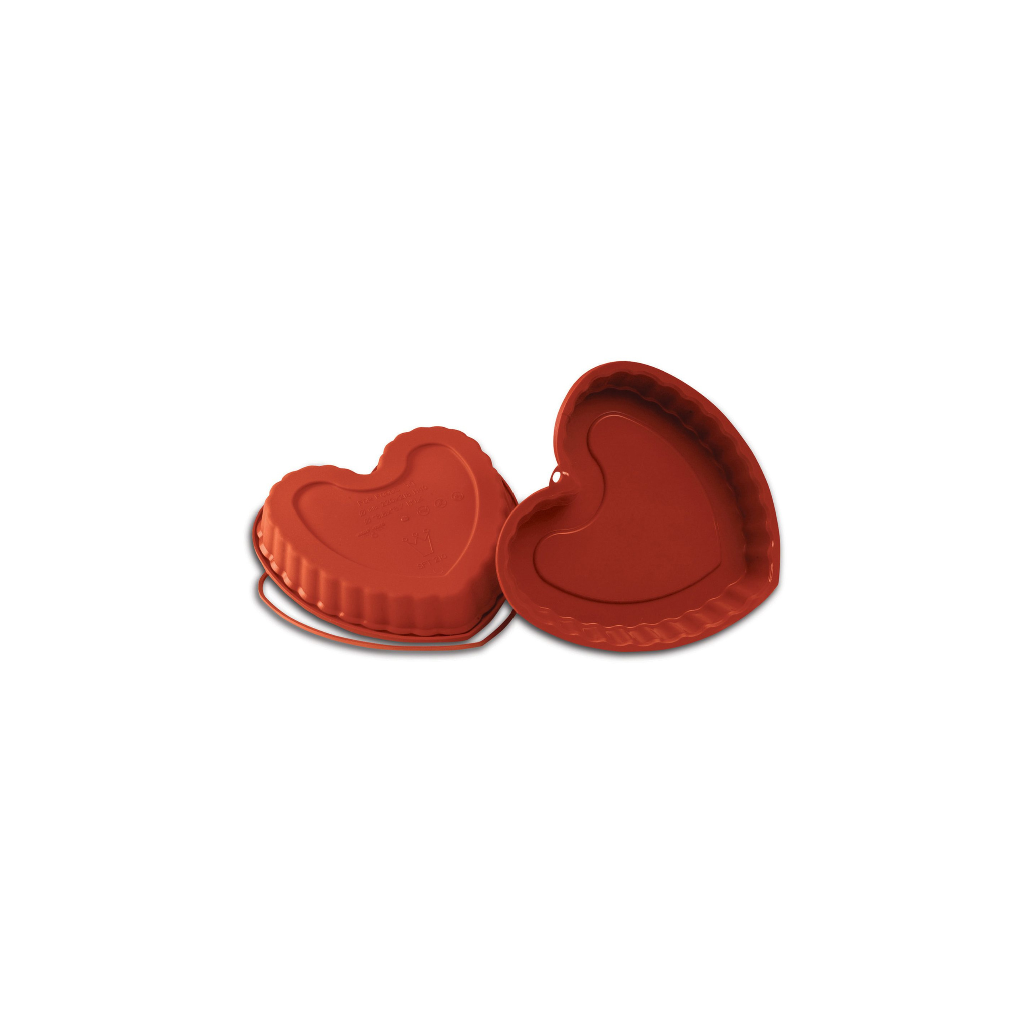 Silikomart - Moule souple cœur - 1.25L