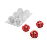 Silikomart - Moule Silicone 6 Sphères Supernova Ø 64 mm