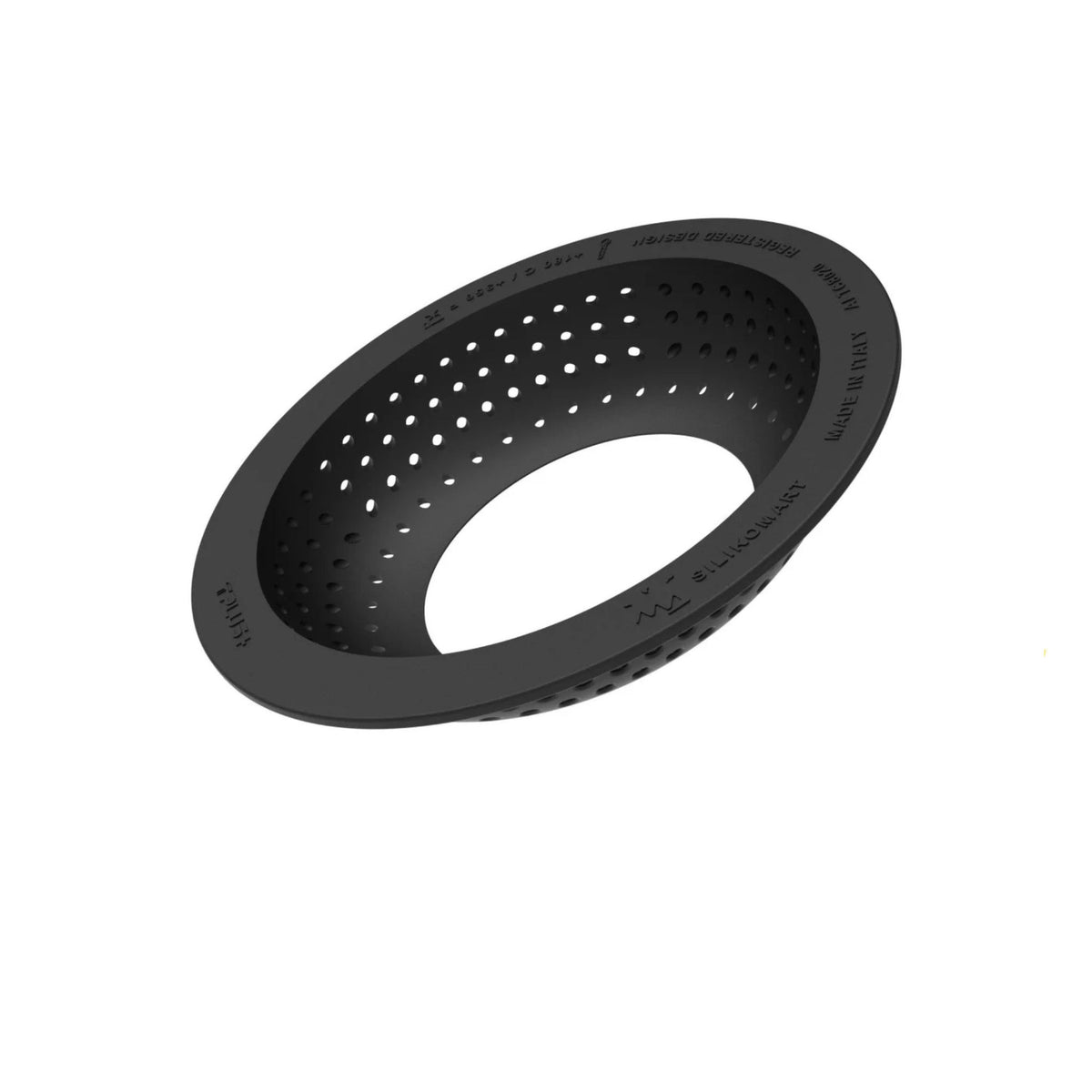 Insert silicone noir en forme de tourbillon Silikomart