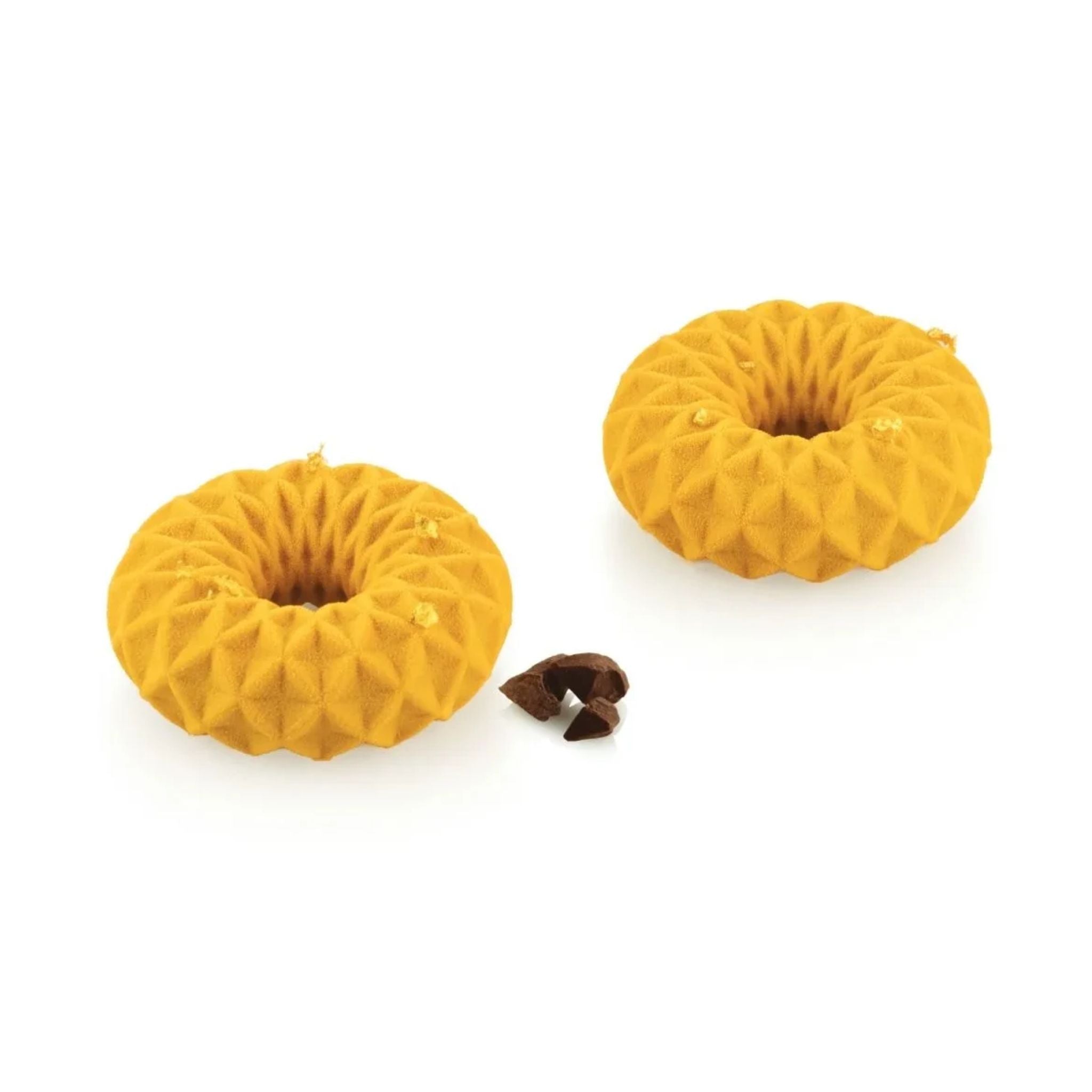 Silikomart - Moule Silicone Kaleido Ø 7,5 x H 2,5 cm (x6)