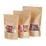 Mallard Ferrière - Sac Stand Up Kraft avec Fenêtre
