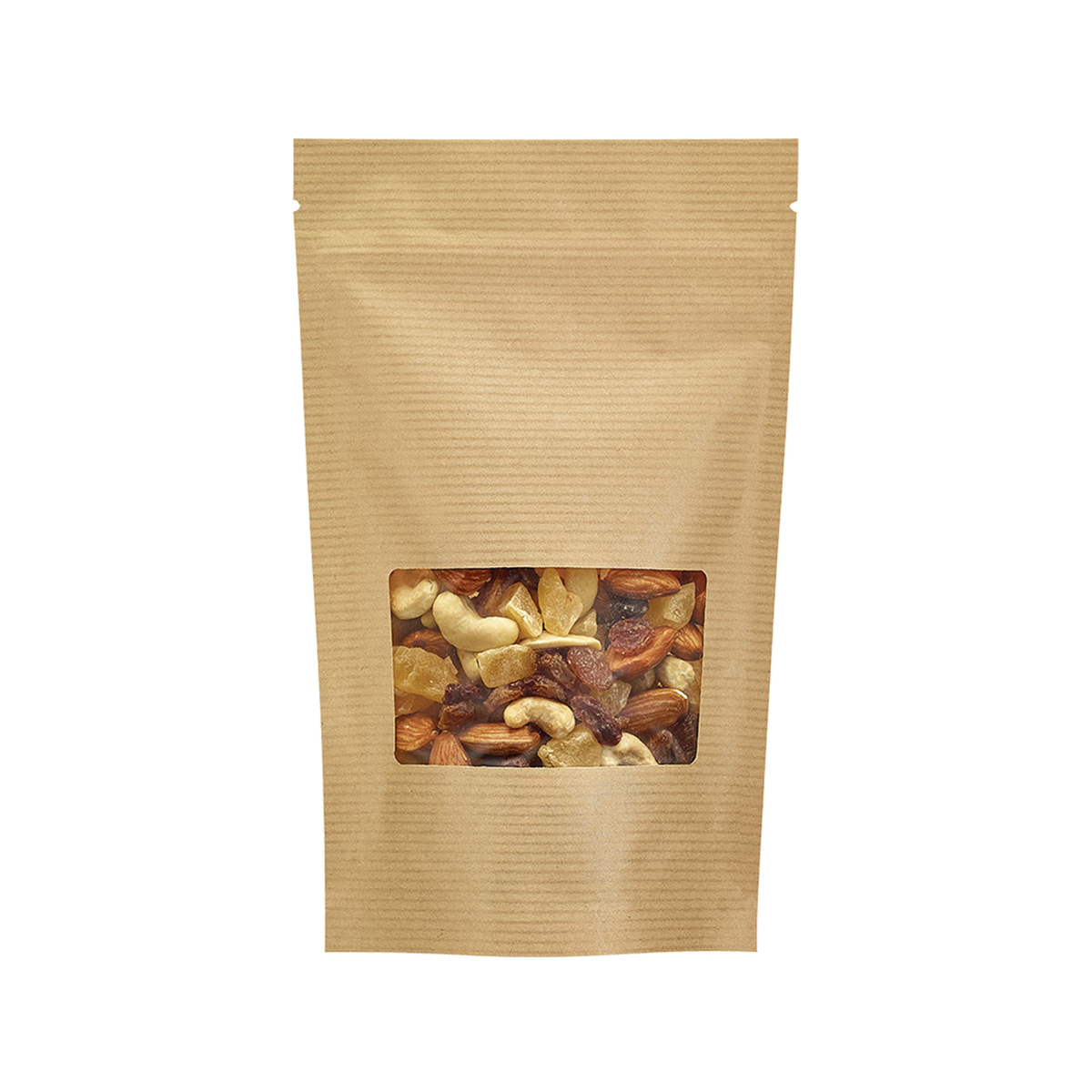 Mallard Ferrière - Sac Stand Up Kraft avec Fenêtre