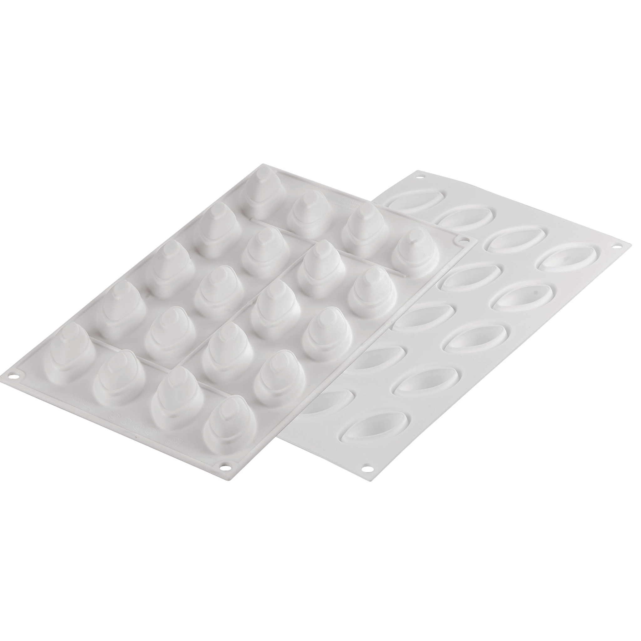 Silikomart - Moule Silicone 20 mini Queneles 44 x 21 mm