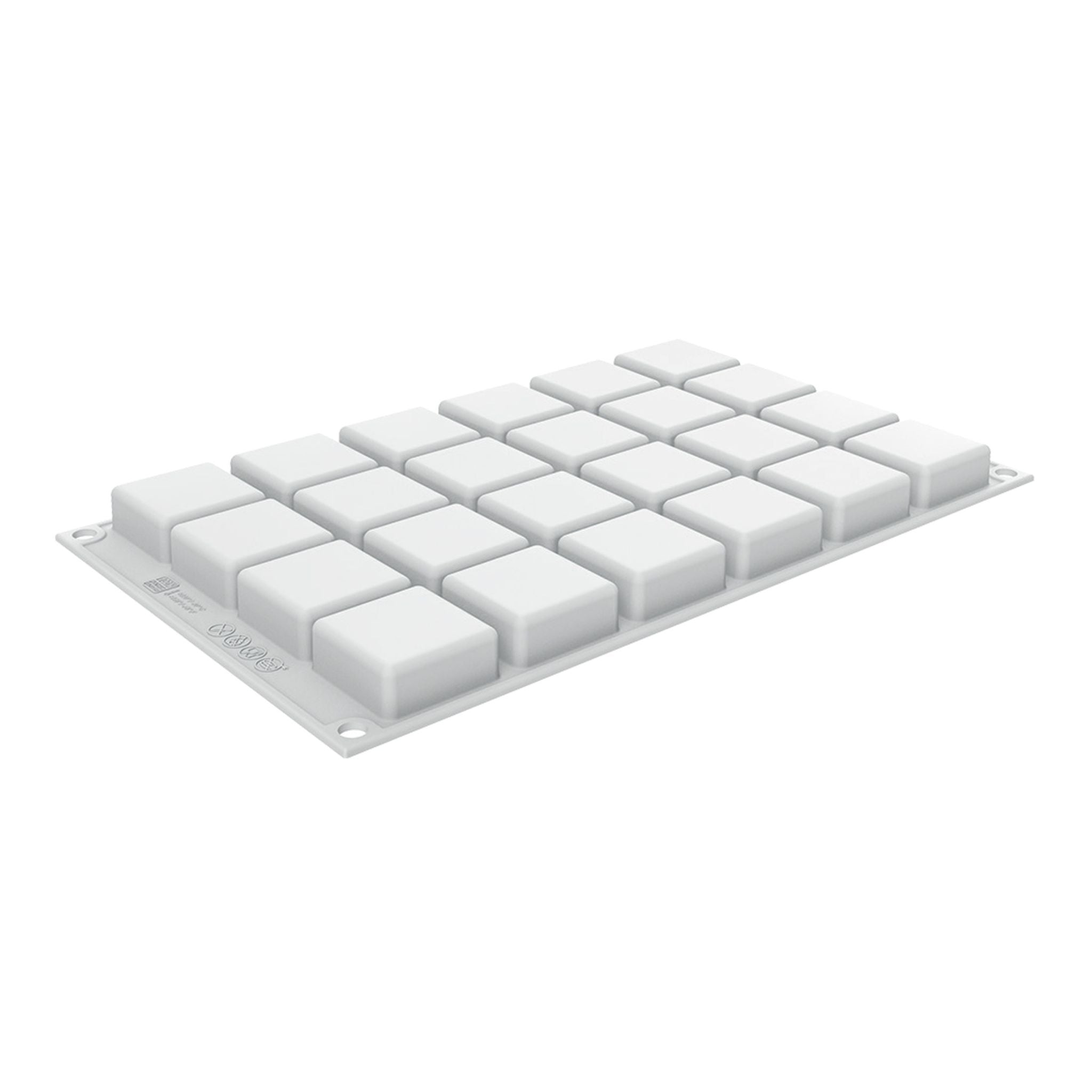 Silikomart - Moule Silicone 24 Carées 3,6 x 3,6 cm