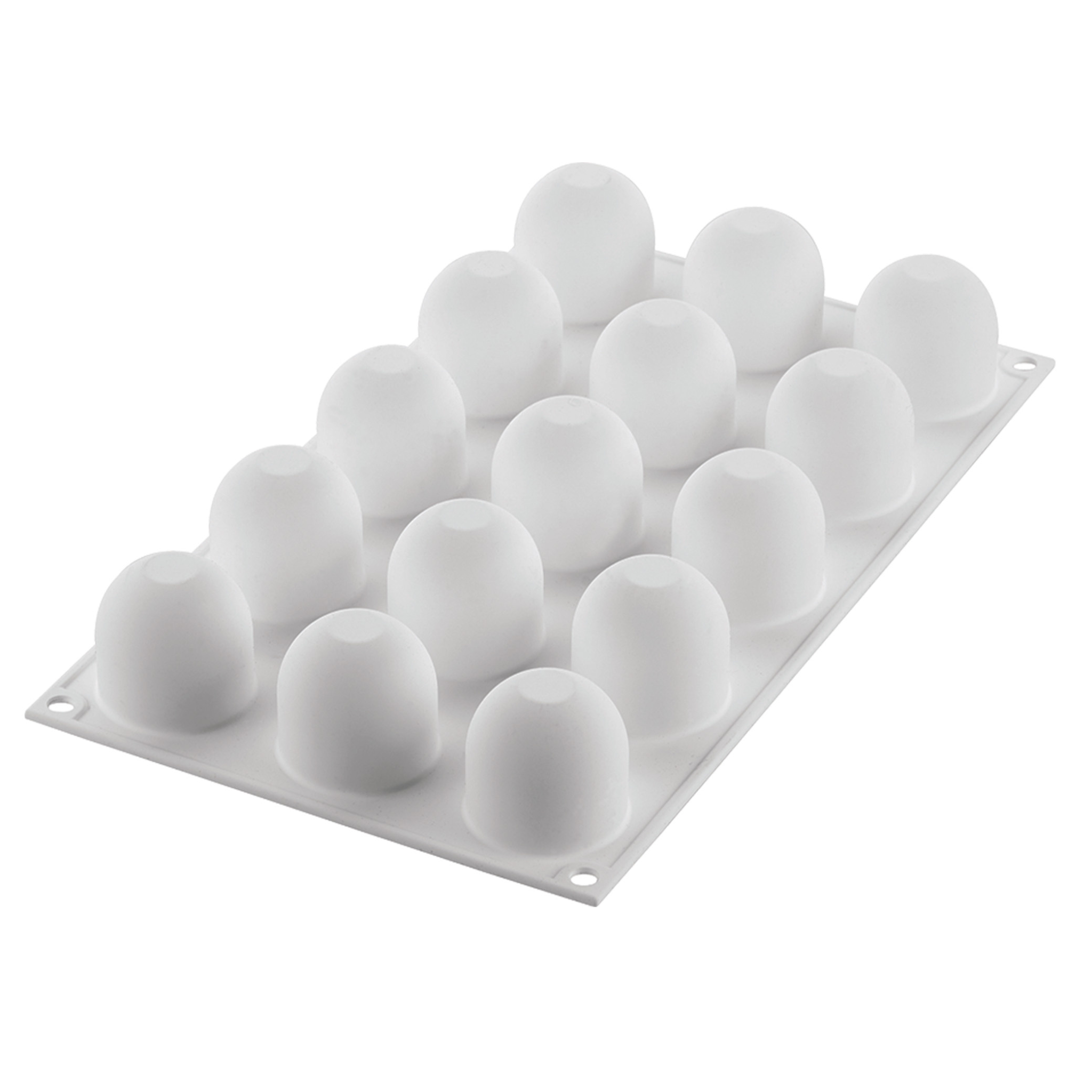 Silikomart - Moule Silicone 15 Dômes Ø40 mm 40 ml