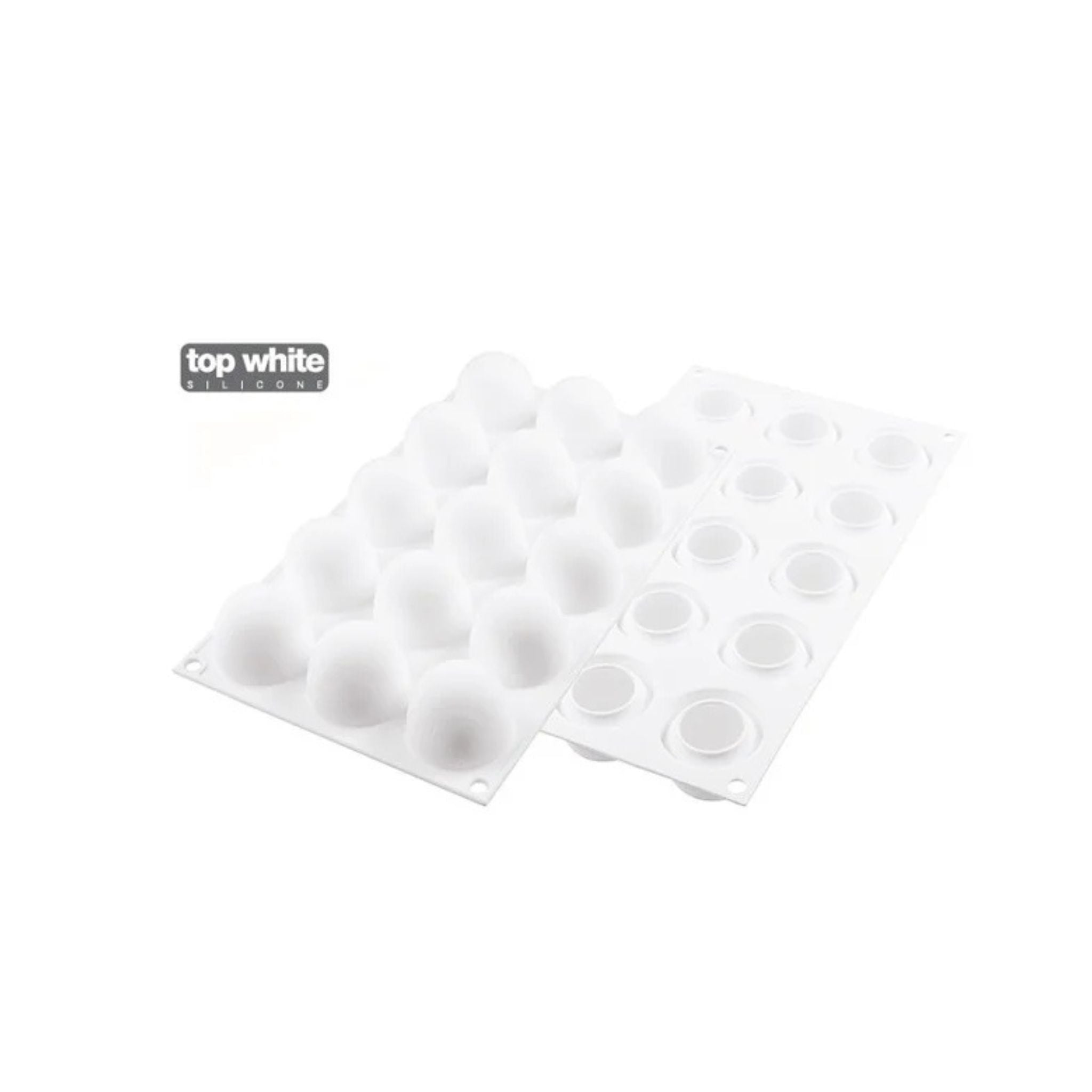 Silikomart - Moule Silicone 15 Truffes Ø 42 mm
