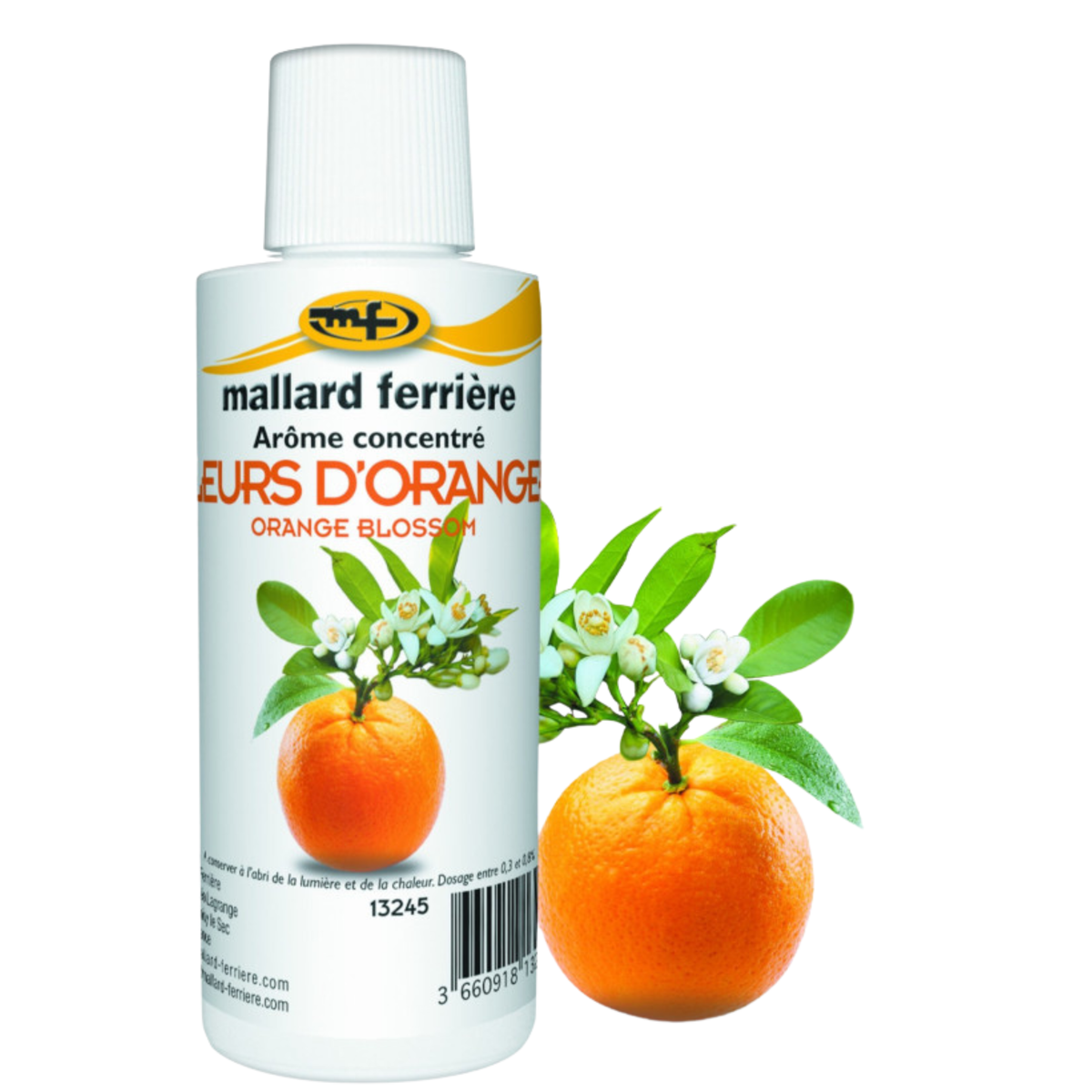 Arôme concentré fleur d'oranger – Mallard Ferrière
