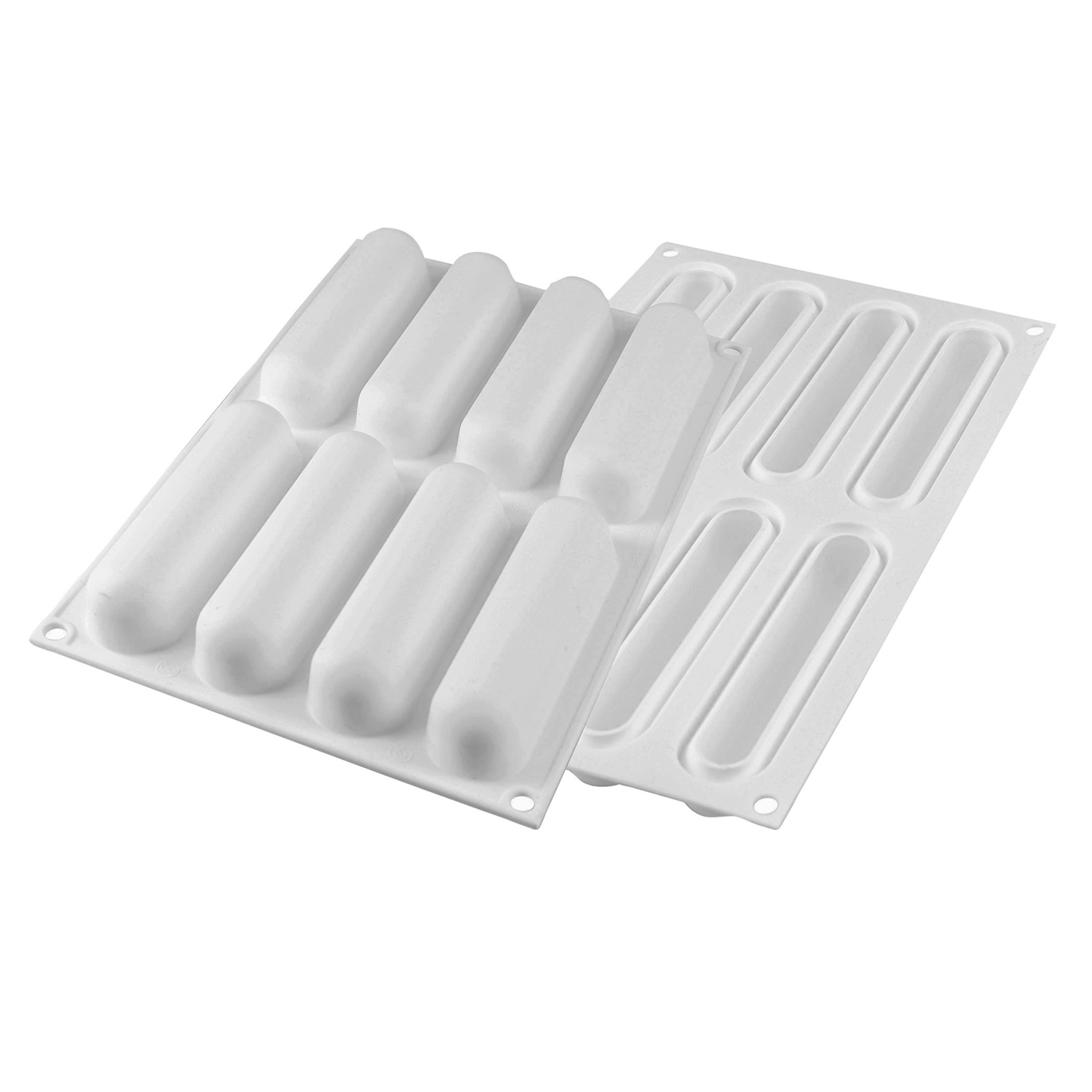 Silikomart - Moule Silicone 8 Fingers 126 x 27 mm 76 ml
