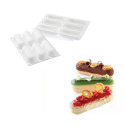 Entremets individuels Finger aux saveurs chocolat, kiwi et framboise
