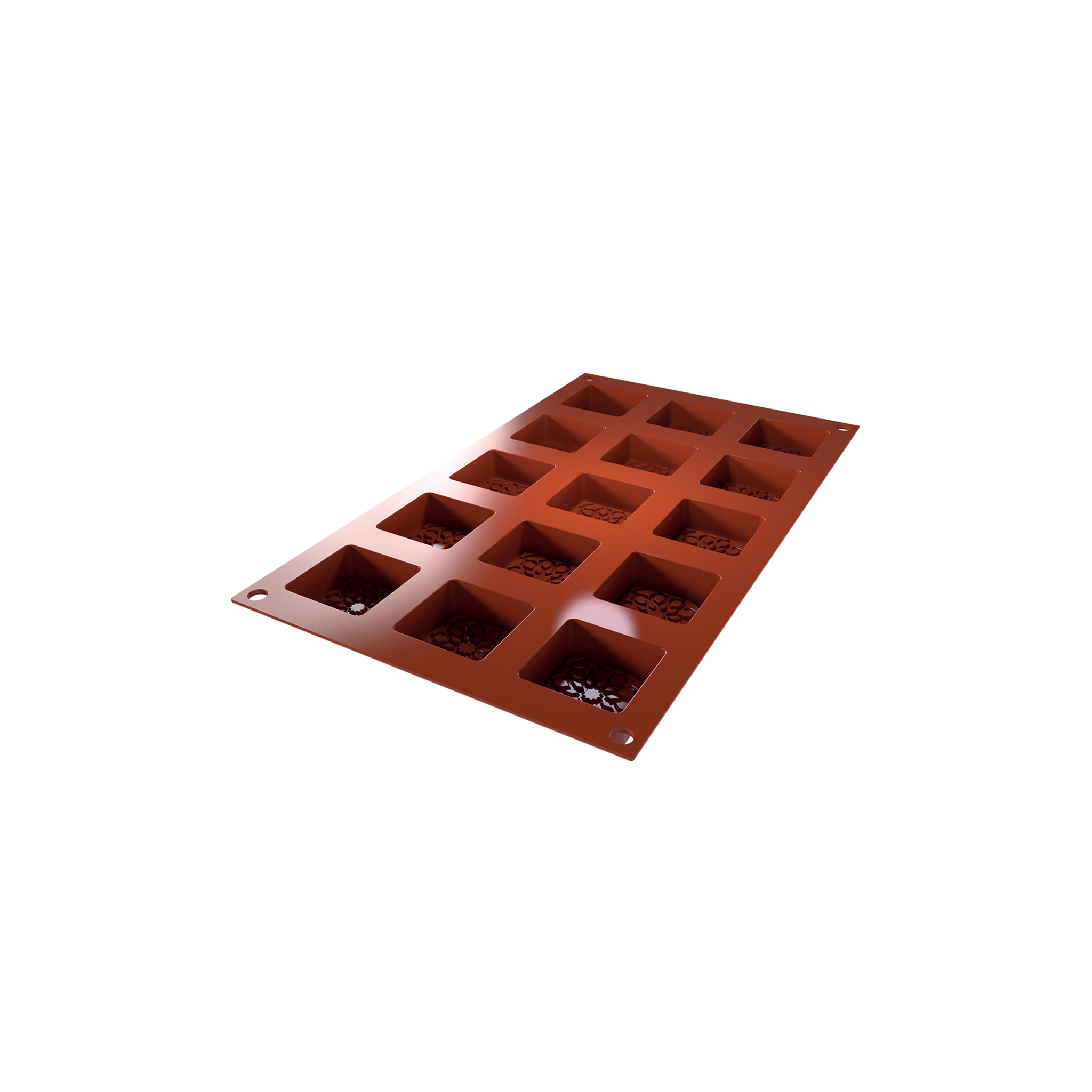 Silikomart - Moule Silikomart 15 Carrés Mauresques 23ml