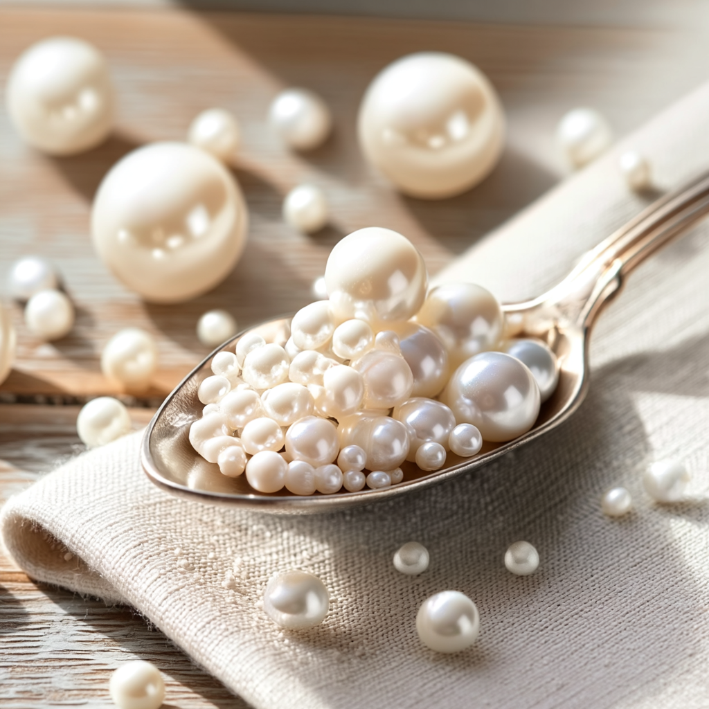 Perles décoratives nacrées pour pâtisserie