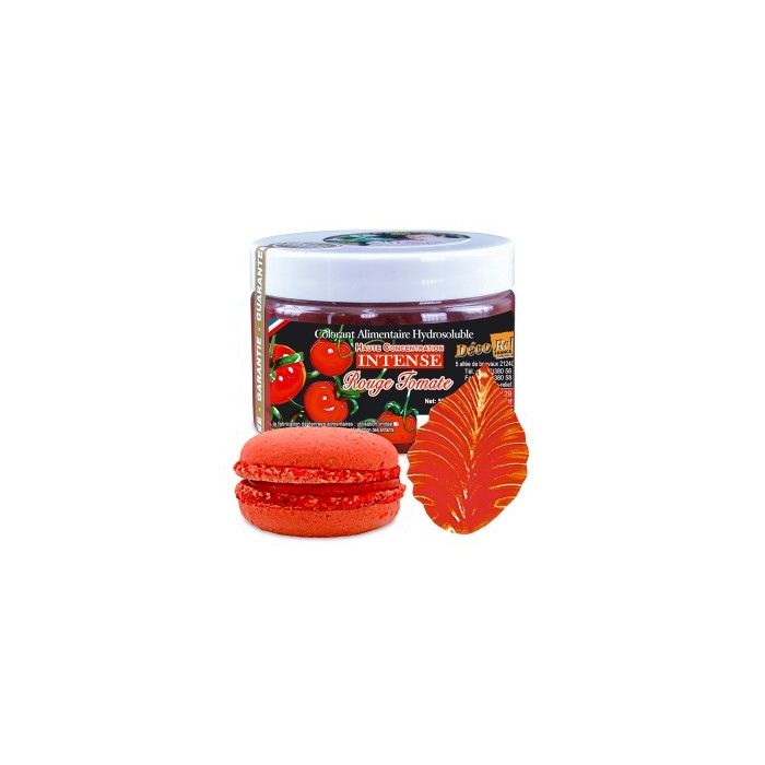 Colorant alimentaire en poudre rouge tomate - hydrosoluble - 50g - Déco  Relief - Meilleur du Chef