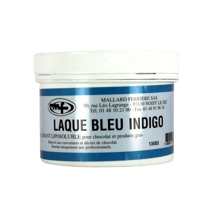 Colorants liposolubles alimentaires 60g - Mallard Ferrière - bleu indigo -  Appareil des Chefs