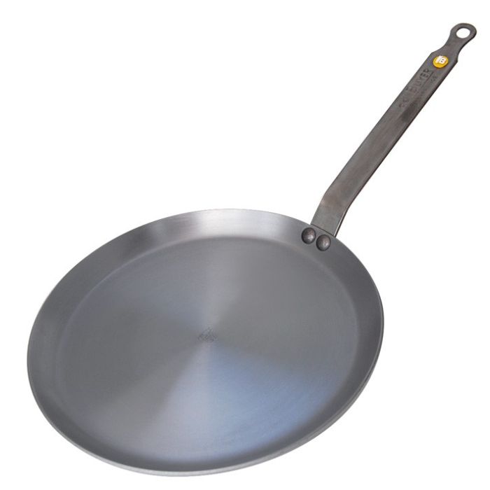 DE BUYER Poêle à crêpe Ø 26 cm Gris et noir Tous feux dont