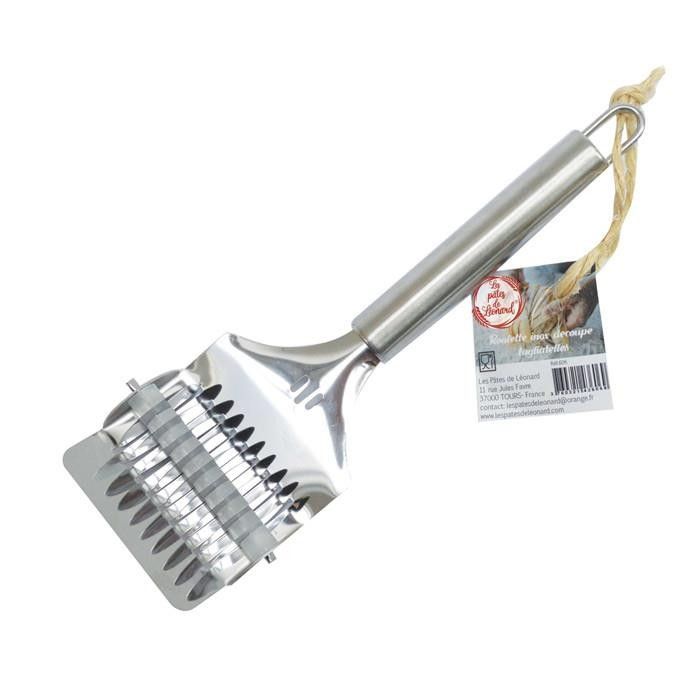 Roulette inox spéciale tagliatelles - LES PÂTES DE LEONARD