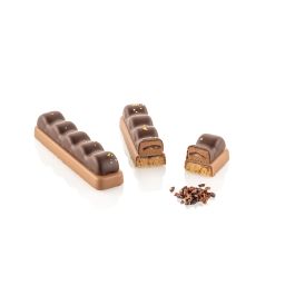 Kit moule chocolat 24 ovales avec insert chocado - Silikomart - Appareil  des Chefs