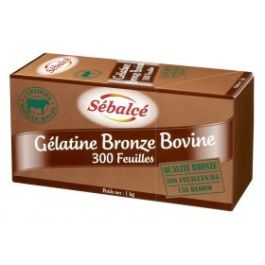 Sainte Lucie Halal Bronze Gelatine Leaves x 20 · BonneBouffe
