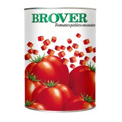 Tomates Pelées Concassés - Brover