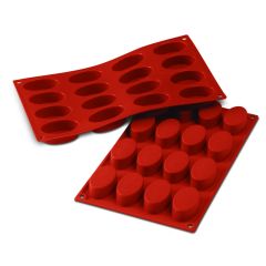 Moule Silicone 16 Ovales