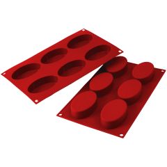 Moule Silicone 6 Ovales