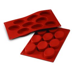 Moule Silicone 9 Ovales