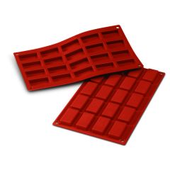 Moule silicone 20 Financiers - 49 mm