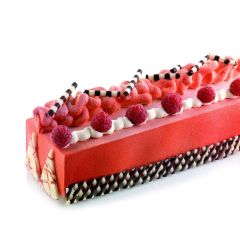 Silikomart - Moule en silicone 4 Bûches Carrées - 2401ml