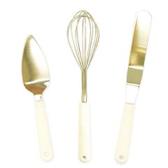 ScrapCooking Coffret 3 ustensiles dorés