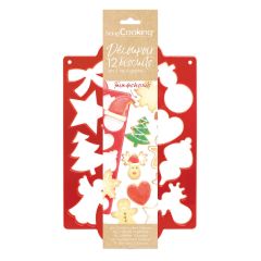 ScrapCooking Plaque emporte-pièces multi Noël