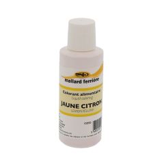 Colorant alimentaire liquide 100ml - jaune citron