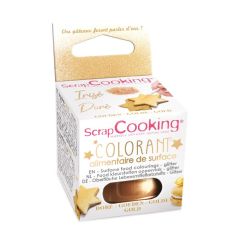 Colorant alimentaire de surface 5g - Doré