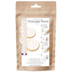 Glaçage royal en poudre 190g - Blanc
