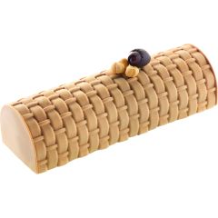 Silikomart - Tapis Décor Bûche Tressé Silicone