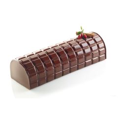Silikomart - Tapis Décor Bûche Tablette de Chocolat