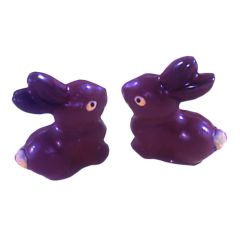 Moule à chocolat - Lapins h 125  (x2)