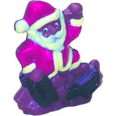 Moules pour chocolat Père Noel en équilibre h 180mm