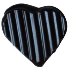 Feuilles PVC relief décors - Cœur