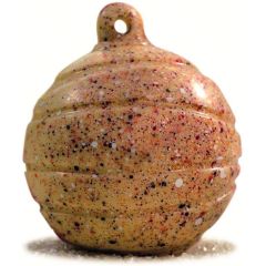 Moule à chocolat Boule de  Noel Strièe