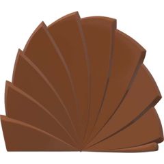 Embout de buche éventail droit